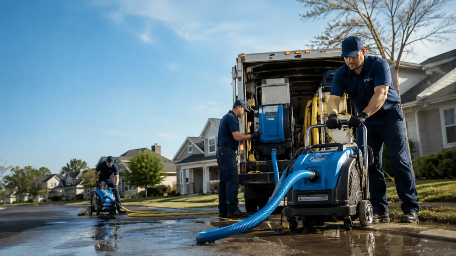Flood Damage Cleanup in Pea Ridge, WV